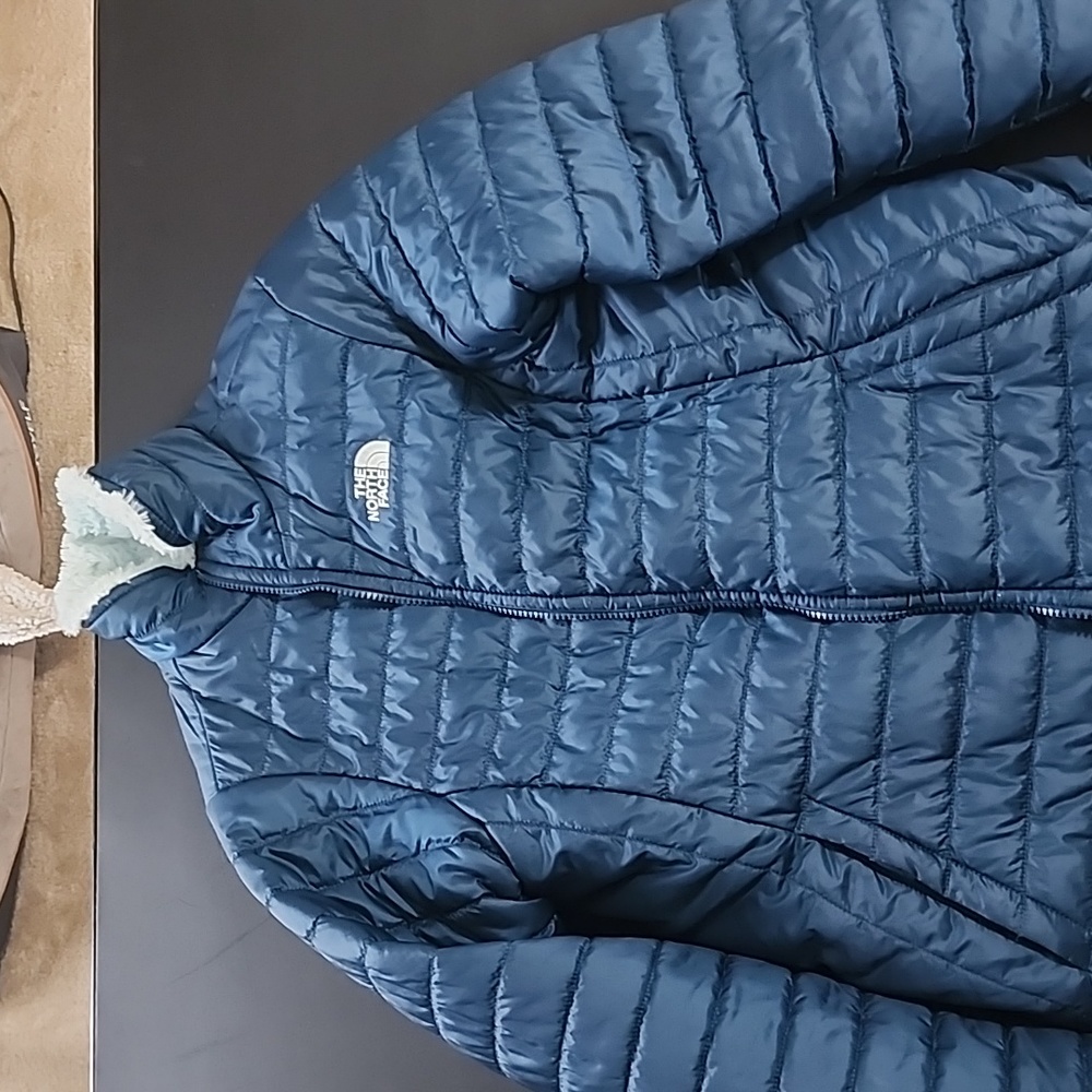 Girls North Face Reversible Jacket